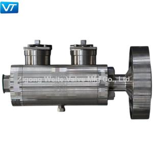 DBB Double Link Pipeline Ball Valve Leakage Reduced Save Installation Space