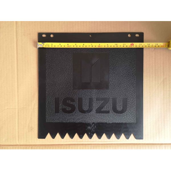 Light Truck Isuzu NKR Mud Guard 8970361072 Rubber Flap Zigzag Bottom Low Price For Sell Size 340*340mm