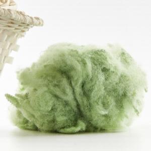 Strength Resilience Recycled Polyester Staple Fiber Plant Low Moisture Regain