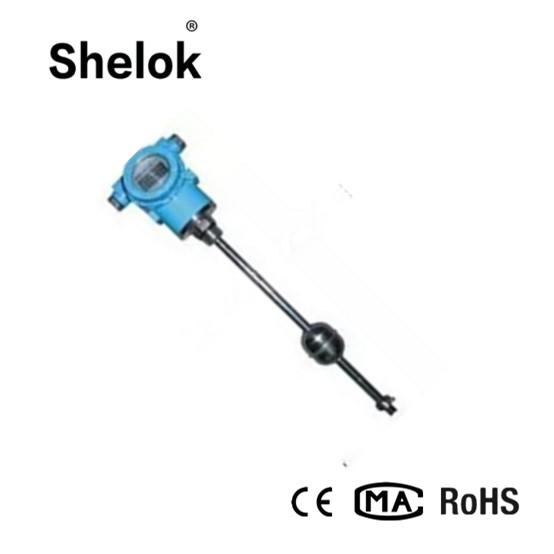 magnetostrictive level transmitter / transducer with indicator meter fuel level