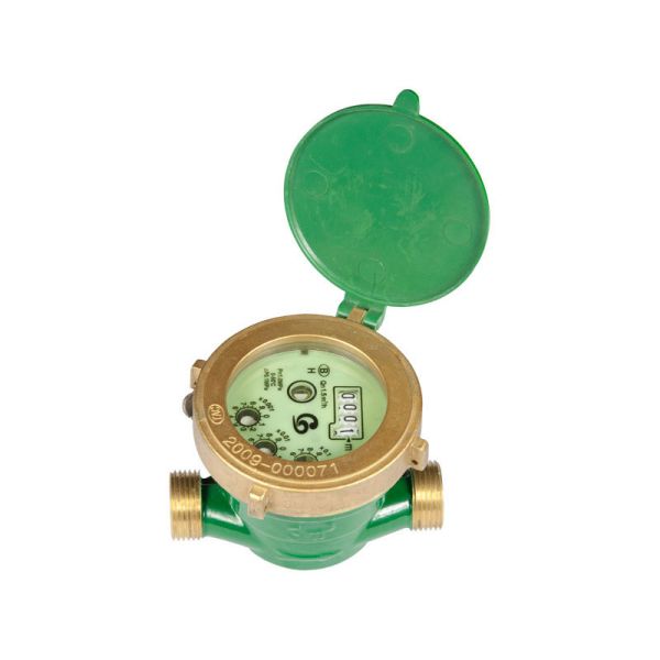 Single jet series water meter LXS-13D；DN15 single jet water meter, single jet
