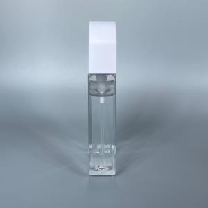 ISO Certified 50ml Card Pump Perfume Bottle with White Color and Card Shape