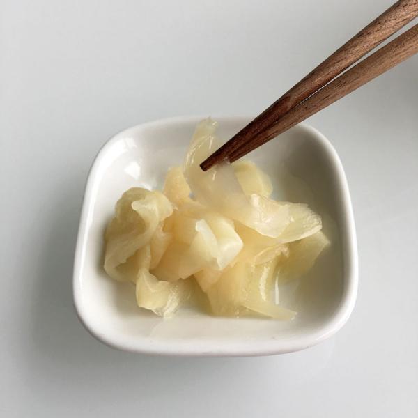 Quality 20% Moisture Pickled Sushi Ginger Japanese Style White wholesale