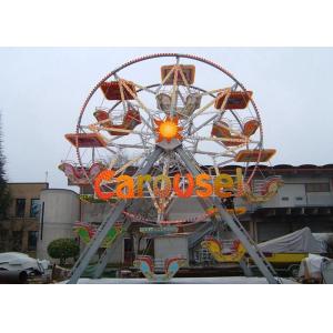 Miniature Amusement Park Ferris Wheel With Vibrant Colors Decoration