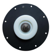 Long Life Tear Resistance 14 Inch Solenoid Valve Diaphragm For Power Plant Dust