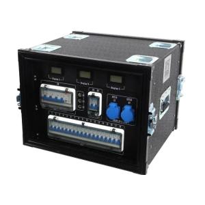 Indicator Light 16A 3 Phase Stage Lighting Power Distribution