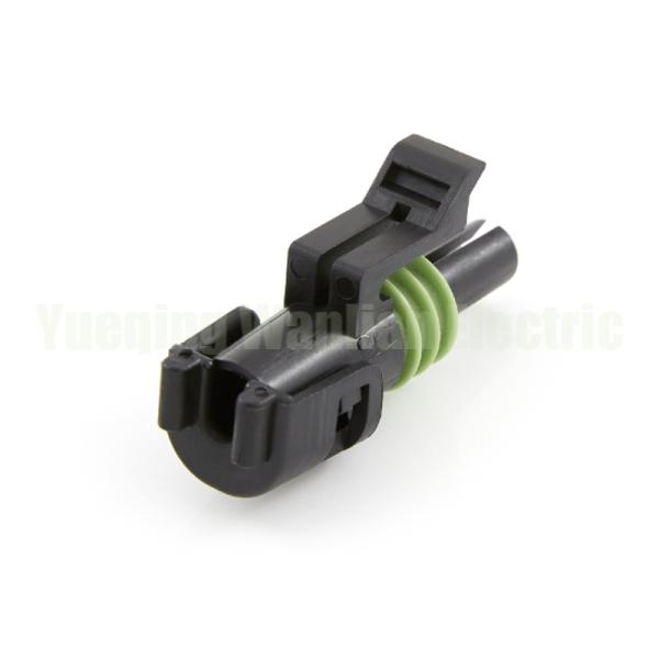 1 Pin 12015791 Automobile Female Connector Weather Pack Electrical Plug Delphi 2.5 series