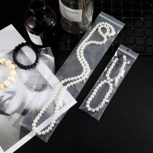 Zip Lock Storage Bags with Hang Hole Clear Resealable Plastic Bags