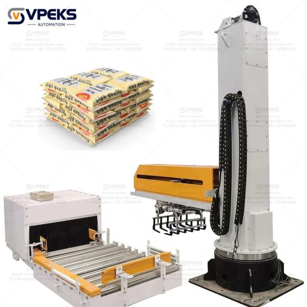 Robotic Palletizing Systems For Processing And Manufacturing Facilities