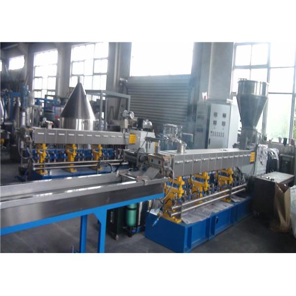 Automated Plastic Pelletizing Equipment PET Extrusion Line Environmental Friendly