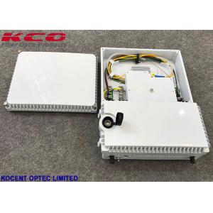 16 Port Capacity Outdoor IP65 Fiber Optic Terminal Box with 1x8 Splitter for