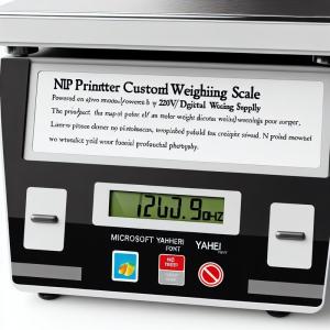 NLP Printer Digital Weighing Scale 30kg with Auto Shut-off