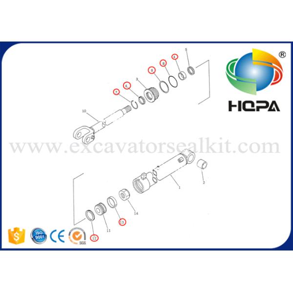 WA120-1 WA150-1 LIFT Excavator Seal Kit 707-99-37500 Fits Komatsu Wheel Loader