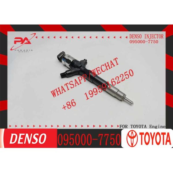 Fuel Injector 23670-30300 095000-7380 095000-7381 095000-7750 23670-30240 For Toyota HILUX VIGO 2KD Hiace 2.5D 2KD-FTV