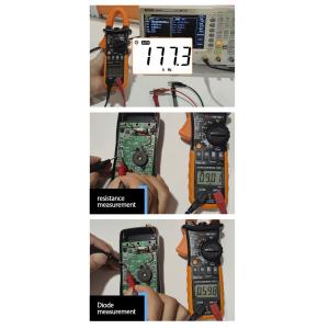 AC/DC Digital CLamp Meter With Ammeter , Voltmeter ,Double Mold，Back Light