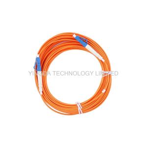 Fiber Optic Mulitmode fiber Patch MM62.5 / 125um OM1 PVC 2.4mm , Fiber Jumper