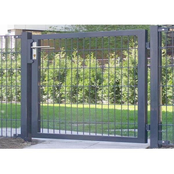 Quality Garden Gates Steel Iron Fence Gate 2500mm Panel Width wholesale