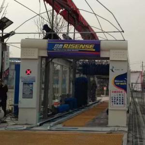 Full Automatic Tunnel Car Washing Machine With 150l/Car Water Consumption