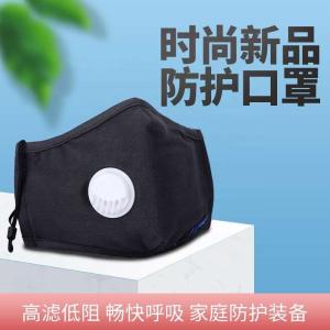 Personal Hygiene Washable Face Mask With Breathing Valve