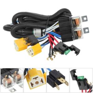 H4 LED Relay Automobile Wire Harness 12V/24V For Car Headlight