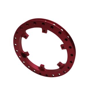 Sand Blasting Aluminum CNC Precision Machining Components Anode Brushed