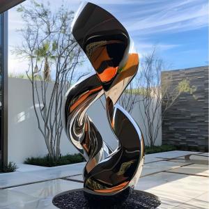 China Custom Modern Metal Art Sculptures For Hotels Project on sale