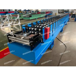 No Nails Roof Panel Roll Forming Machine Making Slef Locking Warehouse Roof