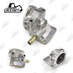 China Standard Size Thermostat Housing Cover Lower Seat 6D16 With Pipe Engine Engine Parts on sale
