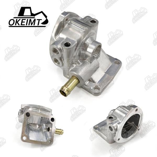 Quality Standard Size Thermostat Housing Cover Lower Seat 6D16 With Pipe Engine Engine Parts wholesale