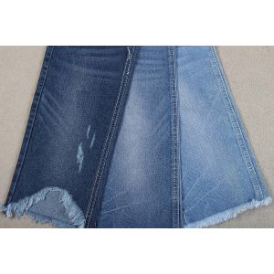 100% Cotton Denim Fabric with 3/1 Right Hand Twill and 10 X 10 Construction for