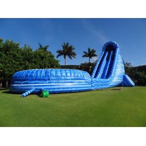 Large Cyclone 32ft Tall Massive Inflatable Water Slides For Big Amusement Park