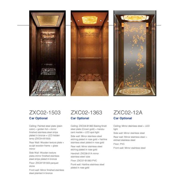 Quality Villa elevator ZXC02-1503, ZXC02-1363, ZXC02-12A wholesale