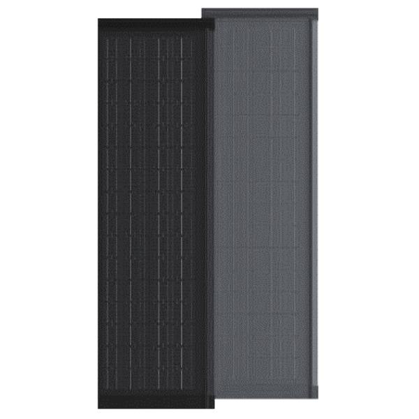 HJT CELLS 130W Black Weather Resistant BIPV Roof Tiles Easy To Install UL Listed