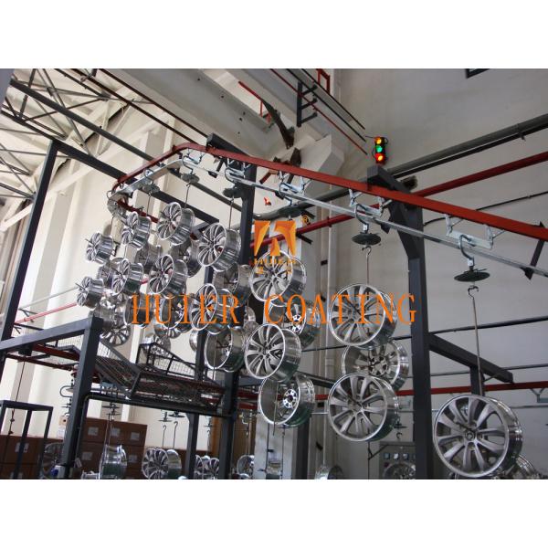 Automated Electrostatic Painting Lines With 5% Uniformity Error And 60% Paint