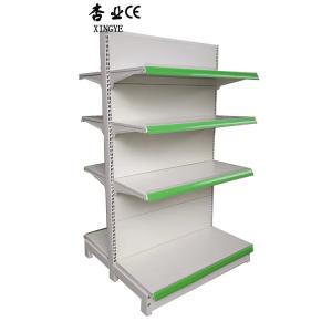 Factory Custom Size Color Logo 6 layer grocery supermarket shelves detachable