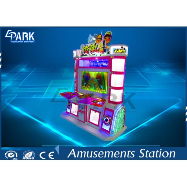 42 Inch Screen Amusement Game Machines Subway Parkour Racing Competition