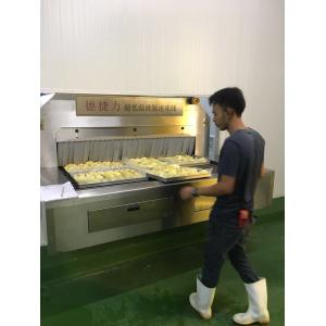 Cheap SS304 Individual Quick Freezing Countertop Flash Freezer 2000kg Per Hour 2500KG/H for sale