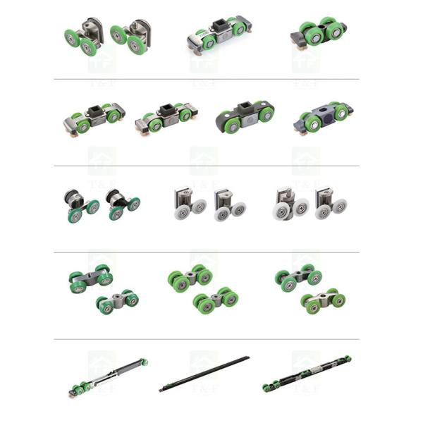 Sliding door Tempered Glass Shower Enclosure Polished Frame Surface Finishing