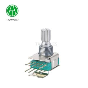 High-Durability Rotary Encoder with Reset Function and Accurate Control Knob for