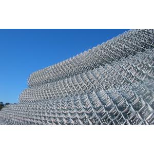 Hot Dipped Galvanized Black Chain Link Fence Cost 2.1mx10mx50x50mm from  . Victoria 