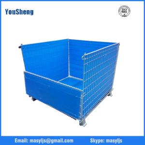 Cheap Customized Qualified Collapsible Rolling Metal Wire Mesh Storage Cage for sale