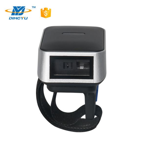 Quality Mini Bluetooth Finger Scanner , Ring Type 1D Wireless USB Barcode Reader DI9010-1D wholesale