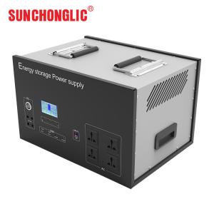 3000W Portable Solar Generator for Home Camping and Emergency Use