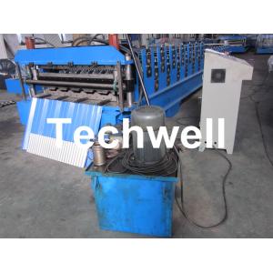 0.3 - 0.8mm Thickness Double Layer Roof Panel Roll Forming Machine For Roof Wall