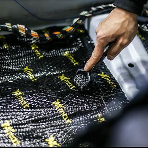 Auto Acoustic Sound Absorbing Pads Custom Car Soundproofing Solution