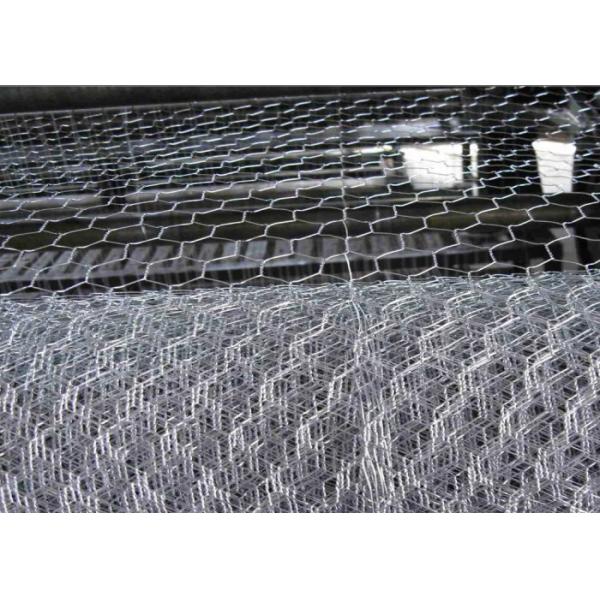 Quality 1"X 1" 1.0mm Hexagonal Iron Wire Mesh Galvanized Weave Reverse Twisted wholesale