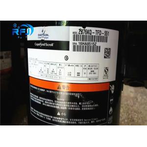 Black Copeland Scroll Compressor 3.5HP ZB26KQE-TFD-522 For Freezer / Cold Room