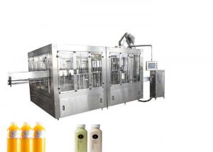 China PLC Controlled Carbonated Soft Drink Filling Machine , Soda Bottling Equipment on sale