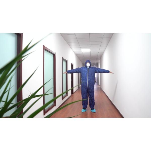 Quality S&J SMS Disposable Protective Coverall wholesale