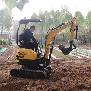Hydraulic Mini Compact Crawler Excavator 2 Ton with Changchai 390 Engine